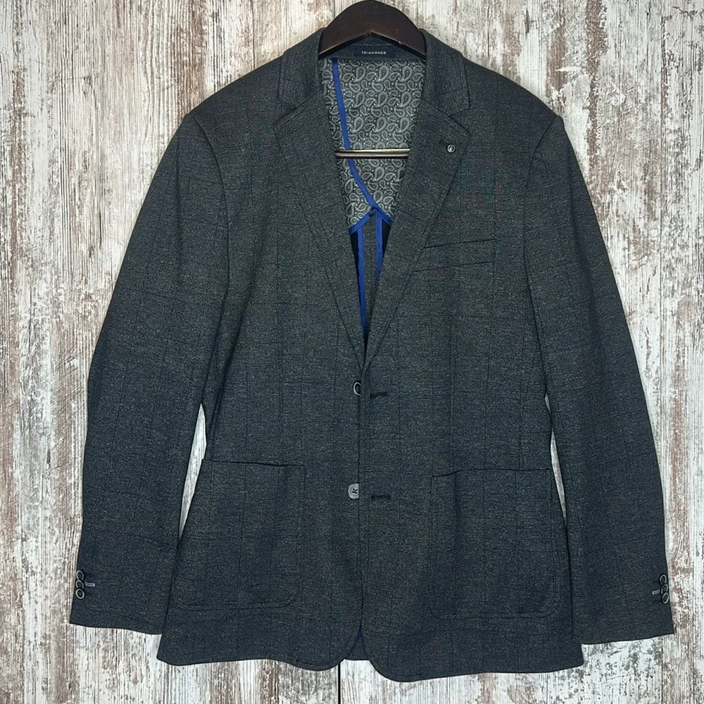 7Diamonds Clayton Stretch Blazer Sz M